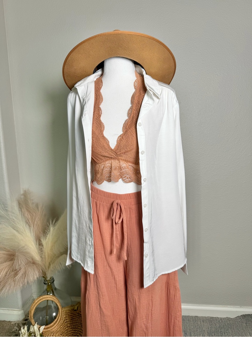 NWT HAVE - Women’s White Button-Up Blouse